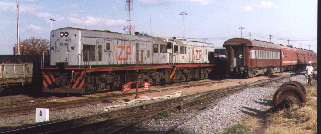 U15C locos at Lusaka