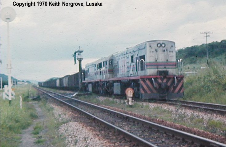 Freight looped on the Kafue hill